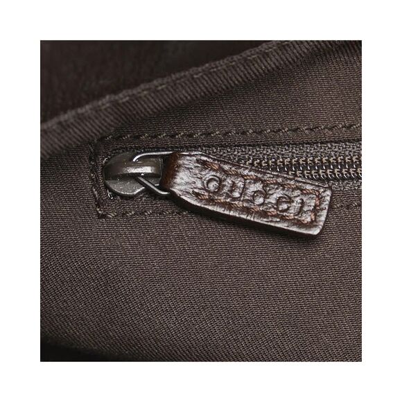 Pre Loved Gucci GG Canvas Small Tote Bag BeigeBrown - Picture 6 of 8